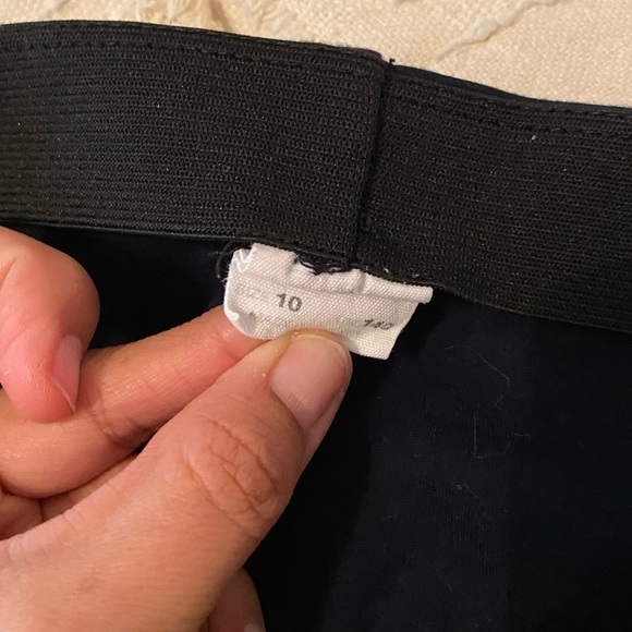 Zara Girls Navy leggings, NWOT, 10 - Picture 4 of 4